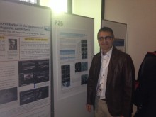 Dr. Nicolás López en el congreso de Neurosonología
