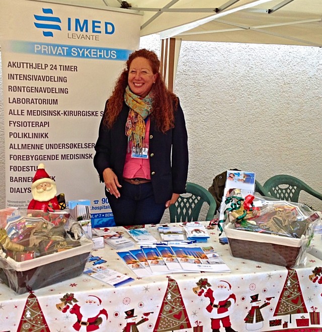 IMED in the Christmas fair at the Norweigan church